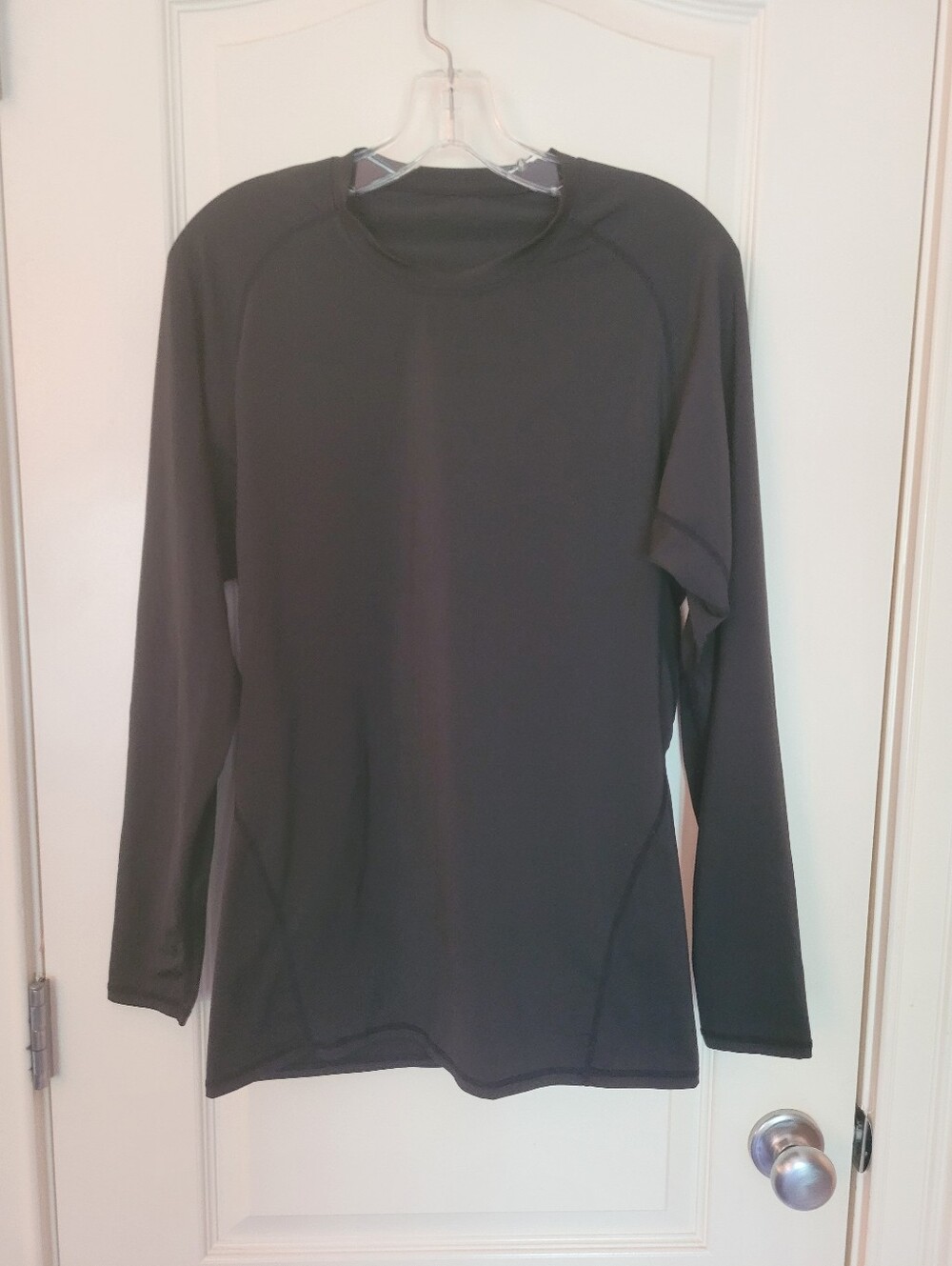 Men's Long-Sleeve Performance Shirt - Black
